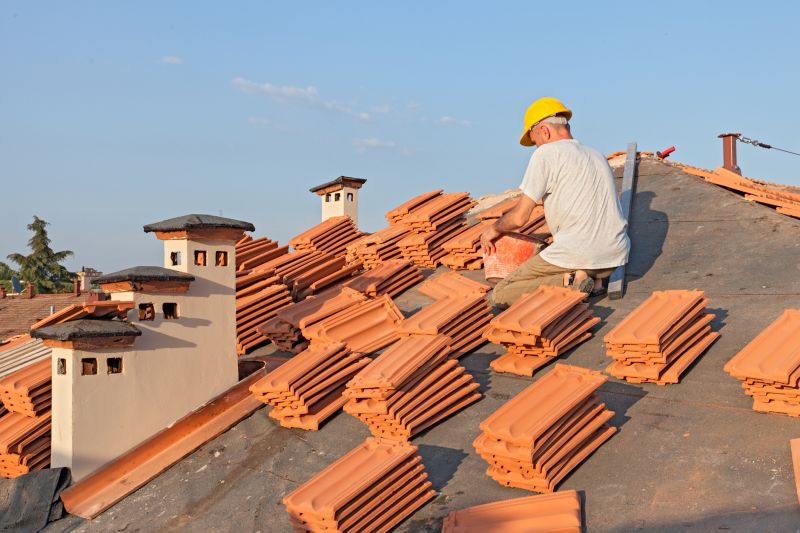 Clay Tile Roofing Installation