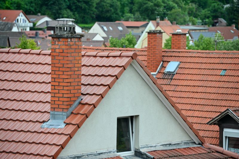 Clay Tile Roofs on Residential Homes