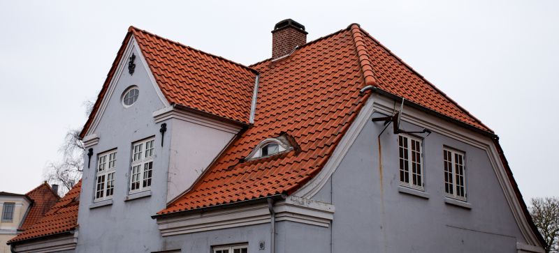 Clay Tile Roofing in Mild Fall Weather