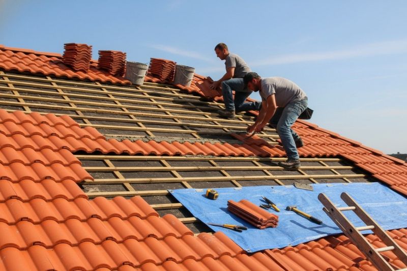 Clay Tile Roofing Installation